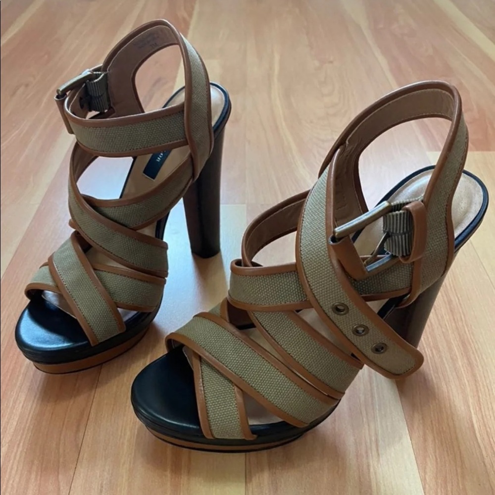 Canvas Platform Shoes View 3
